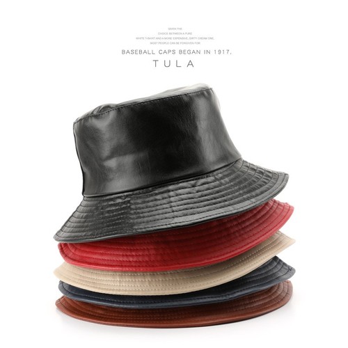 Vintage leather fisherman cap - fisherman,