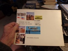 2w- vintage CESSNA fold out