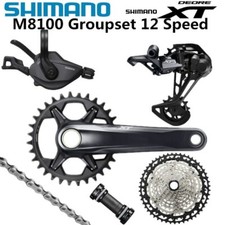 SHIMANO XT M8100 1x12 12 Speed MTB Groupset 32T/34T/ 10-51T 170MM/175MM 6pcs/set