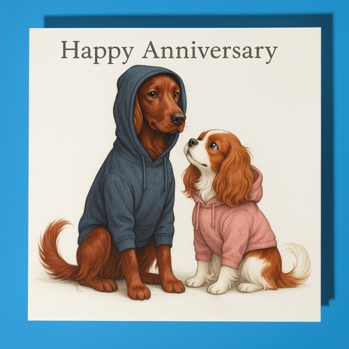 Irish setter happy - irish,
