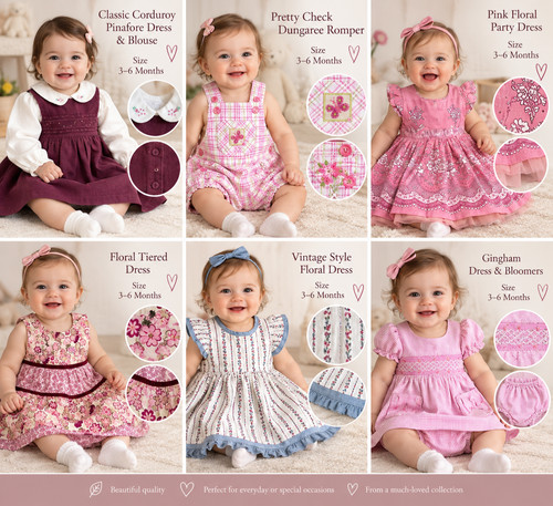 Baby girls dress bundle 9 - dress, 0-9