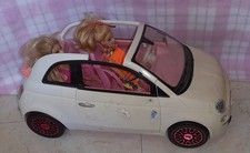 BARBIE WITH FIAT 500 FIVE