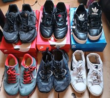 Joblot 6 Pairs Mens Trainers, Adidas (10)Adidas Samba (9) 4 Nike Incl Air Max
