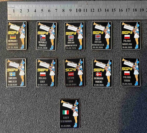 Speedway badges grand prix - grand,