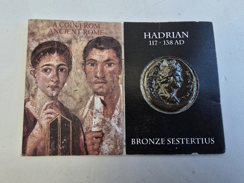 Hadrian bronze sestertius - hadrian,