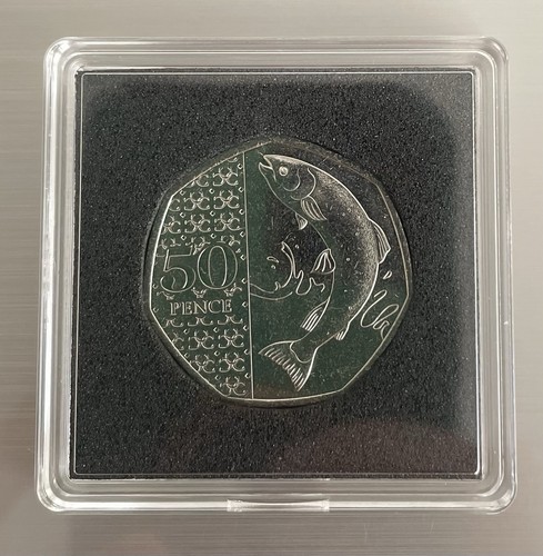 2025 atlantic salmon 50p coin - 2025,