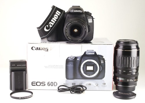 Canon eos 60d dslr 55mm - eos,