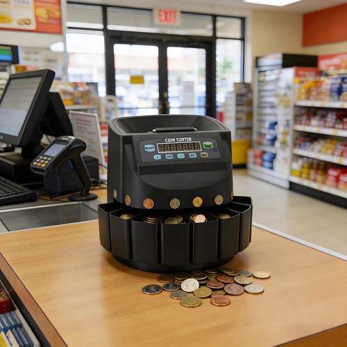Coin money counter sorter - coin,