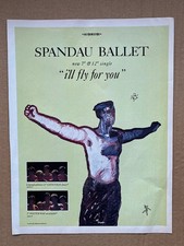 SPANDAU BALLET I'LL FLY FOR YOU MEMORABILIA original music press advert from 198