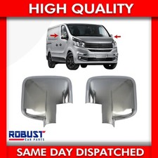 2PCS CHROME WING MIRROR COVER