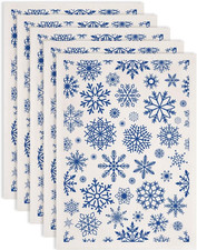 5PCS Snowflake Ceramic