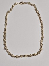 M&S Gold Tone Faux Pearl