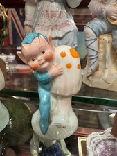 Vintage Shelley China Mabel Lucie Attwell figurine Boo Boo with toadstool 