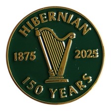 1875-2025 Hibernian FC 150 Years Anniversary Enamel Pin Badge
