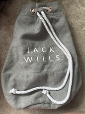 JACK WILLS Womens Gym, Backpack, overnight , One Size Grey