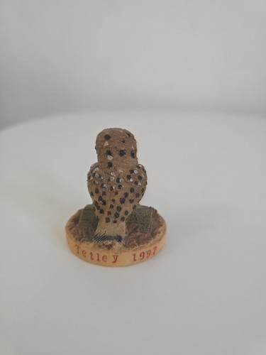 Tetley tea owl figurine 1997 - owl,
