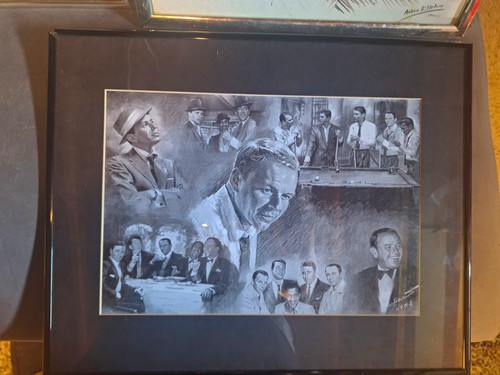 Rat pack framed - rat,