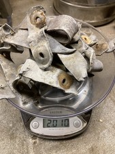 2kg scrap lead offcuts fishing