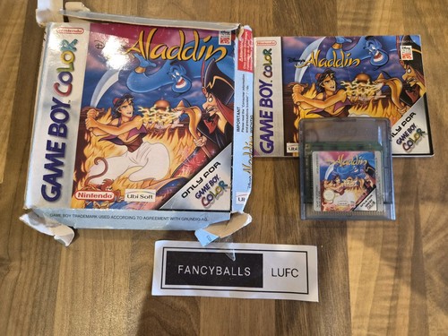 Aladdin with box and manual - manual,