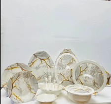 27-Piece Melamine Dinnerware