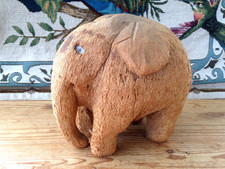 CARVED COCONUT ELEPHANT