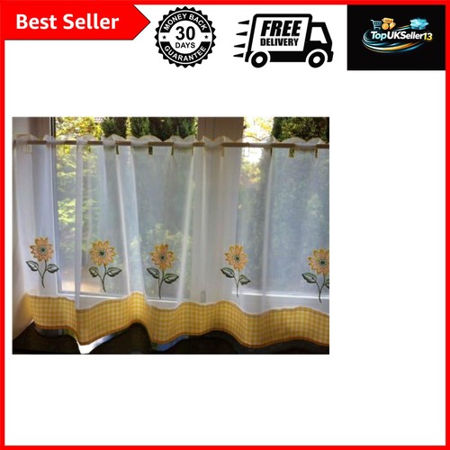 Lemon café curtain - curtain, panel