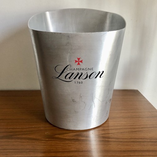 Lanson champagne bucket ice - champagne,