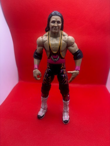 Bret hart wwe elite figure - wwe,