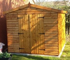 10'X8' Wooden Garden Shed