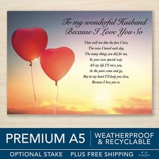 Husband Anniversary Memorial