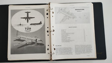 Convair T-29 C-131 R4Y Samaritan Aircraft Manual 1960's EX RARE ORIGINAL ISSUE