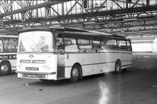 BUS NEGATIVE: BLACK & WHITE LEYLAND LEOPARD DDG254C @ CHELTENHAM 1972