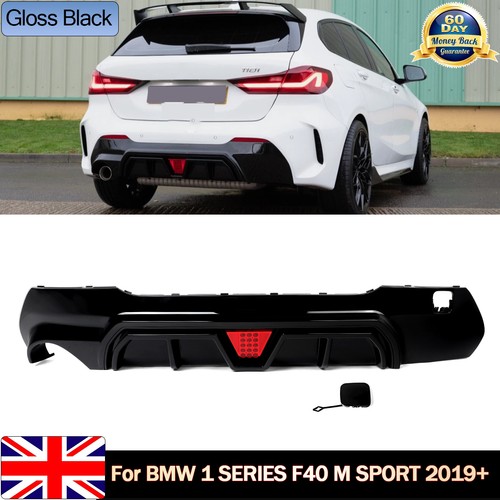 Rear diffuser with led - diffuser, single