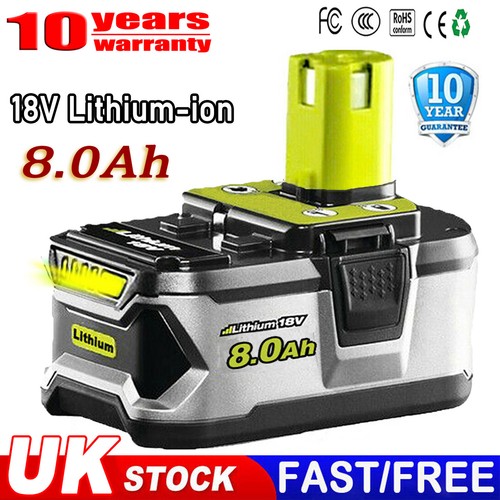 Replace 18v 0ah for ryobi - 18v, 8.0ah
