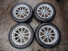 4x BMW 1-SERIES F20 F21 5-STUD 16" 7 ET40 10-SPOKE ALLOY WHEELS TYRES 205/55/16
