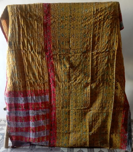 Vintage kantha blanket - vintage,