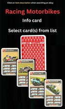 Info card Racing Motorbikes – Select from list – AA92
