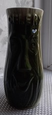 Vintage Celery Ceramic Vase