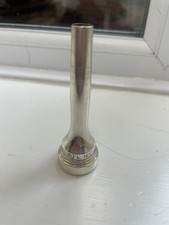 Denis Wick 1CW Trumpet Mouthpiece In Silver Plate Good Condition