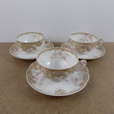 3 Haviland Limoges Schleiger