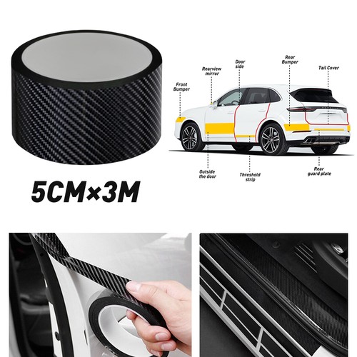 Carbon fiber protector sticker - carbon,