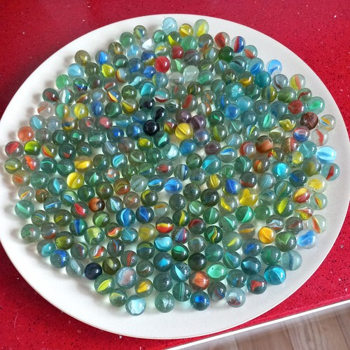 Assortment marbles - assortment, of