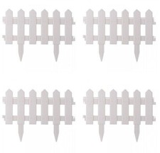 Picket Fence Garden Edging