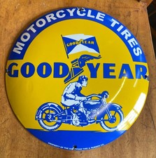 Enamel Sign Goodyear