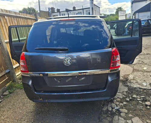 Vauxhall zafira 2012 rear - 2012,