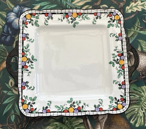 Art deco vintage cake - art, plate