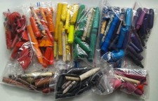 Job lot 1kg wax crayons - reuse recycling crafts candles batik melting carving