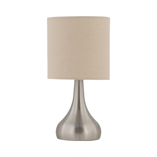 Modern brushed chrome touch - modern,