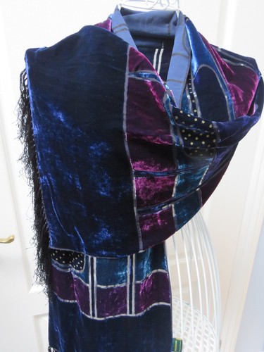 Besarani silk velvet devore - besarani,