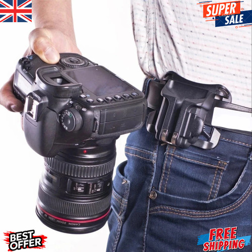 Camera holster waist belt clip - camera,